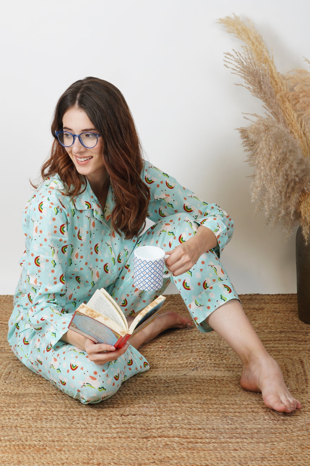 Over the Rainbow Cotton Night Suit