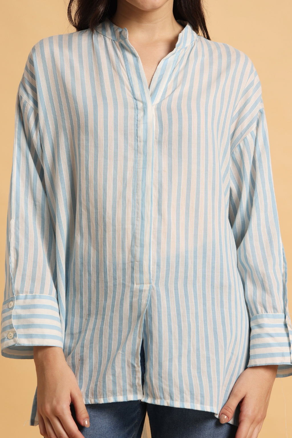 Blue Streak Freak Cotton Shirt