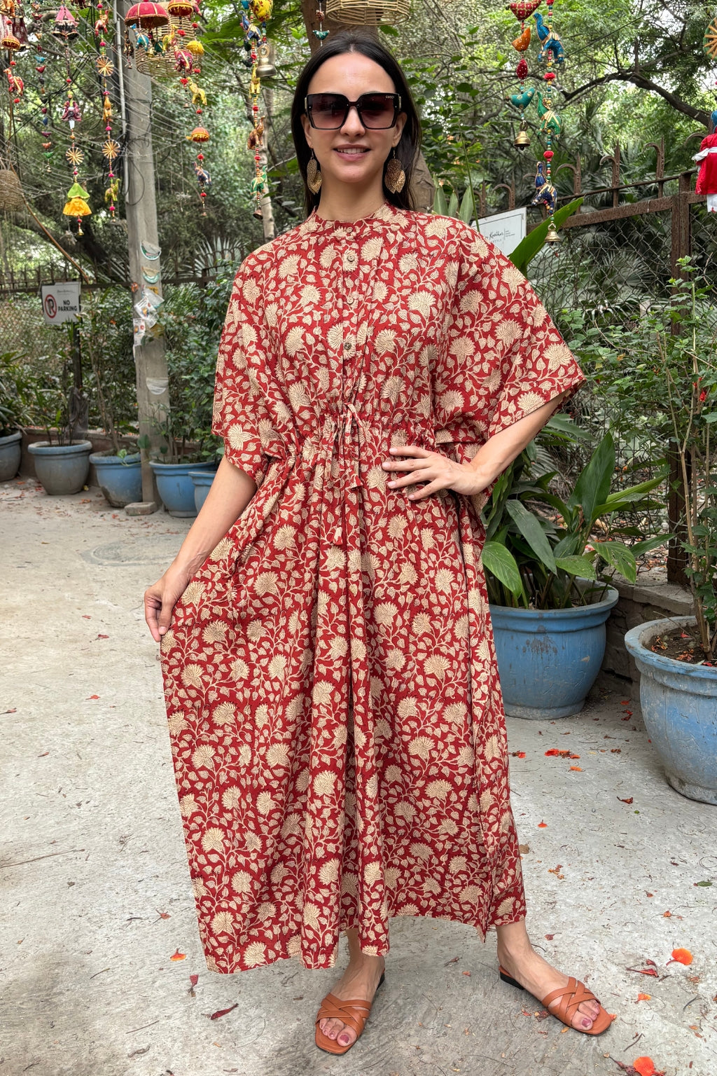 Rustic Rhythm Cotton Shirt Kaftan