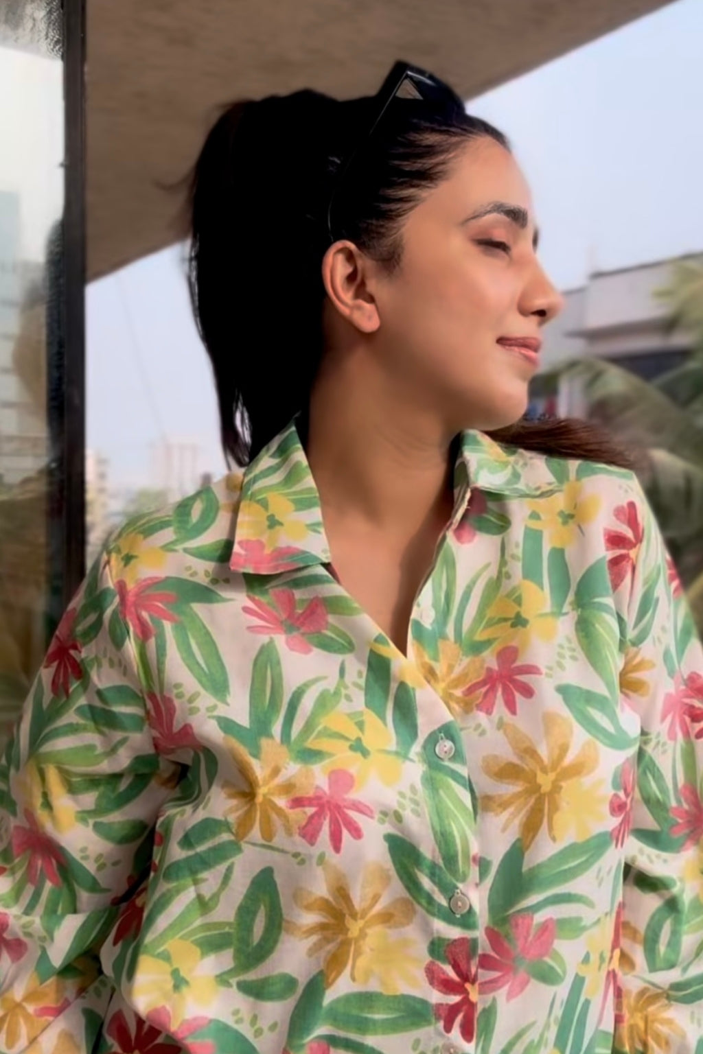 Garden Harmony Cotton Co-Ord Set