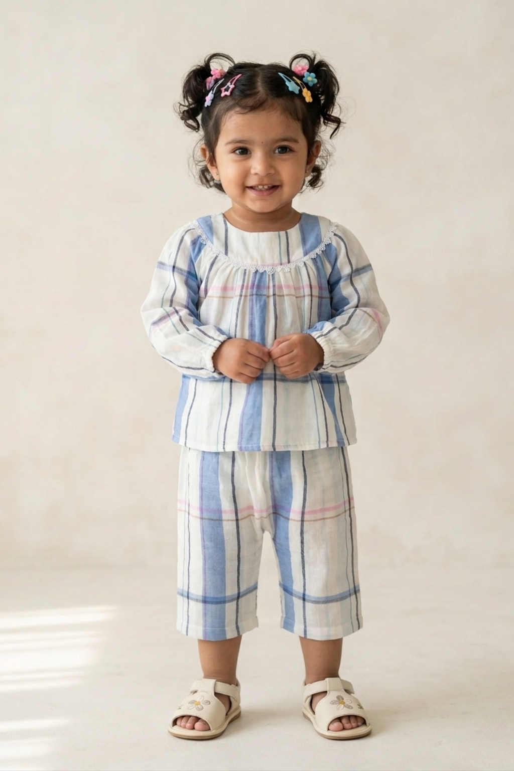 Little Sky Checks Co-ord Set