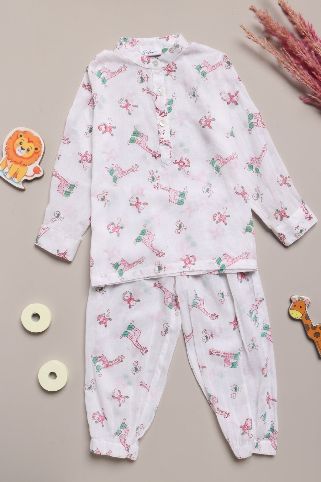 Tiny Tall Tales Mulmul Pajama Set