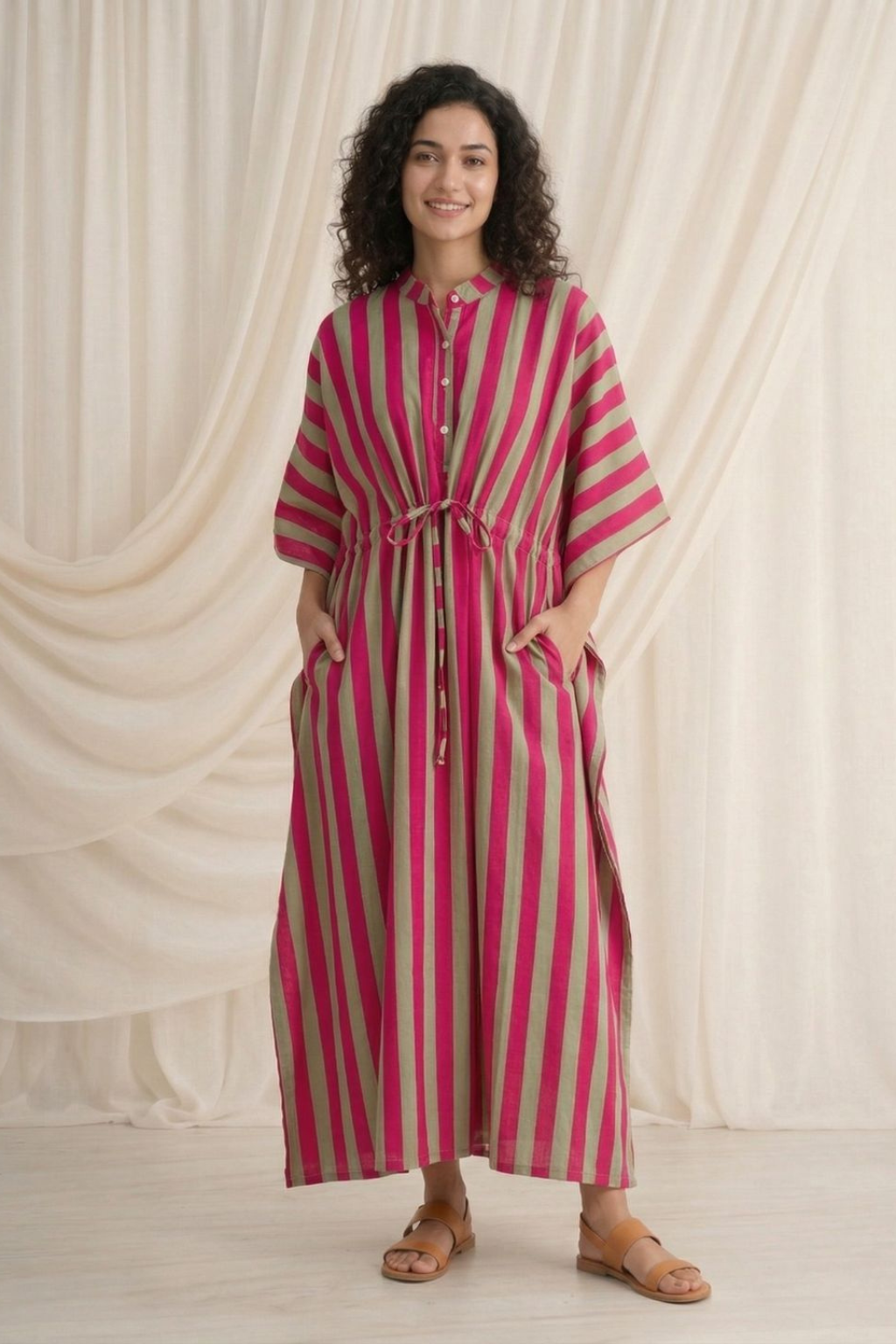 The Blushing Breeze Kaftan