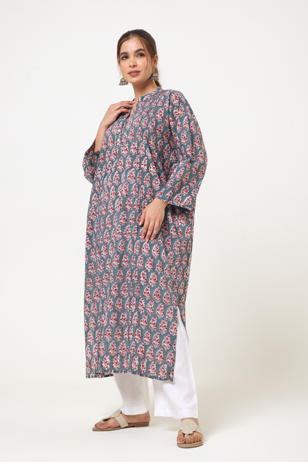 Blooming Grove Comfort Cotton Kurta