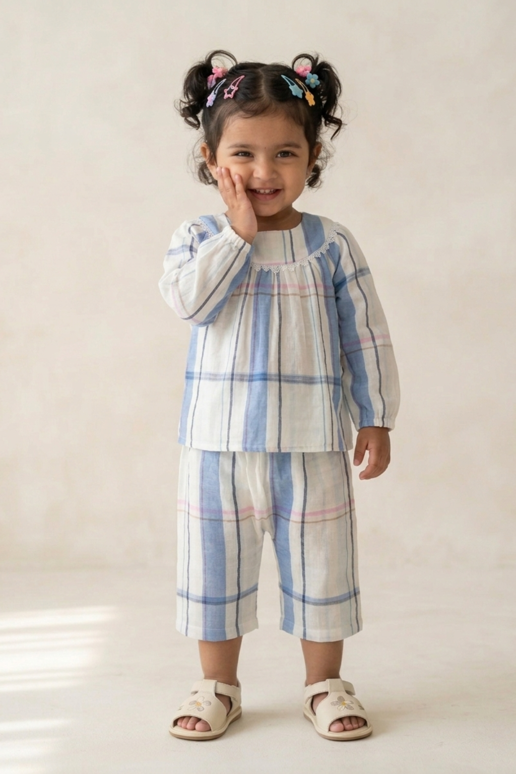 Little Sky Checks Co-ord Set