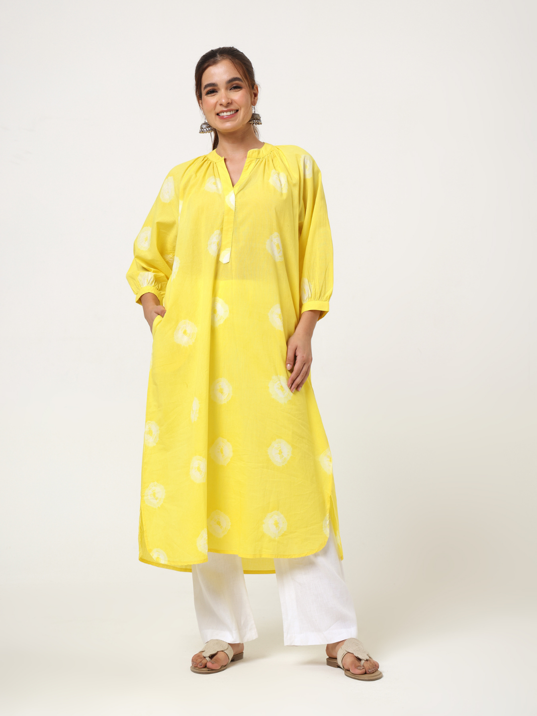 Amaltas Tie Dye Cotton Kurta