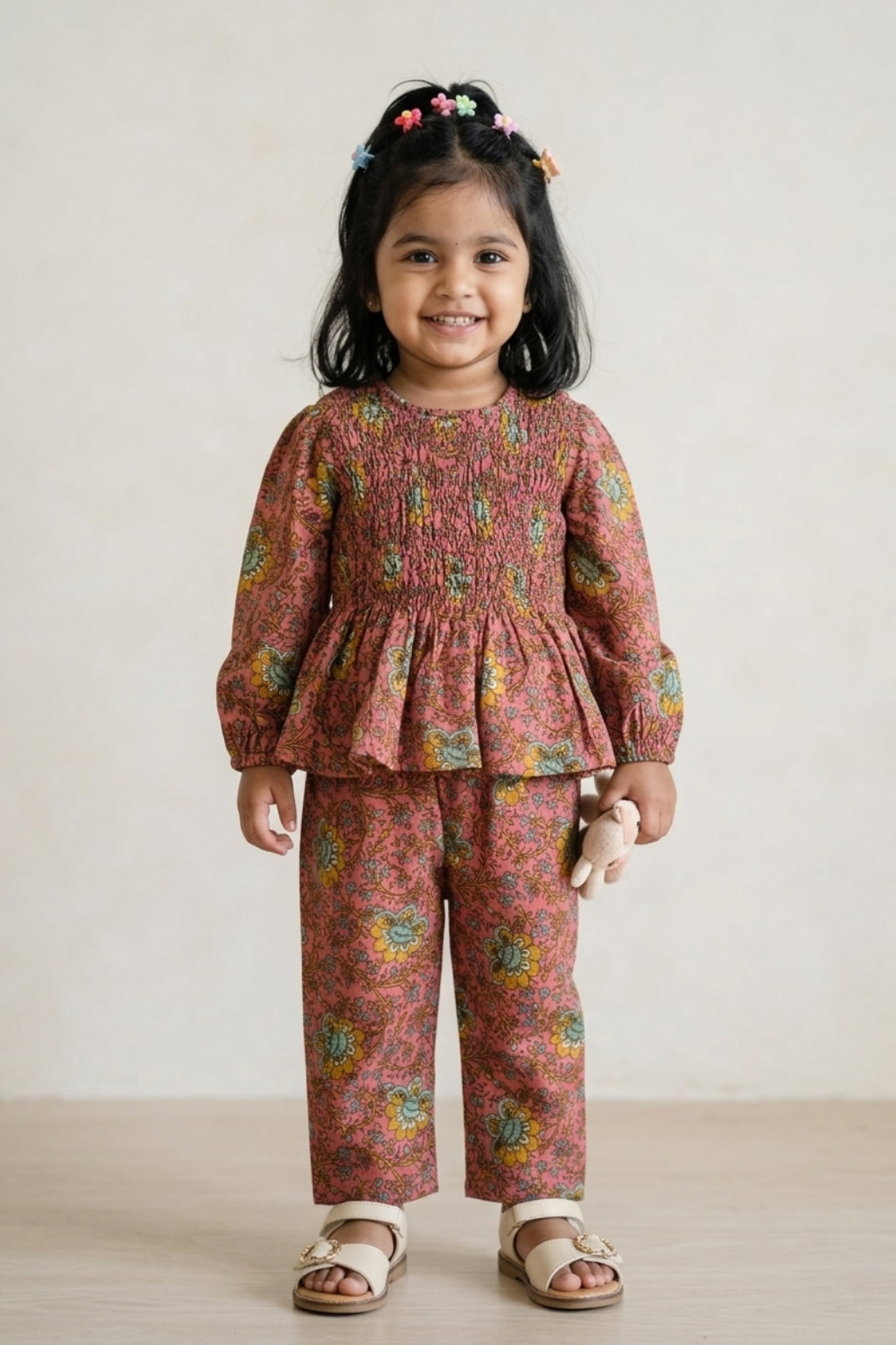 Blush Blossom Cotton Co-ord Set
