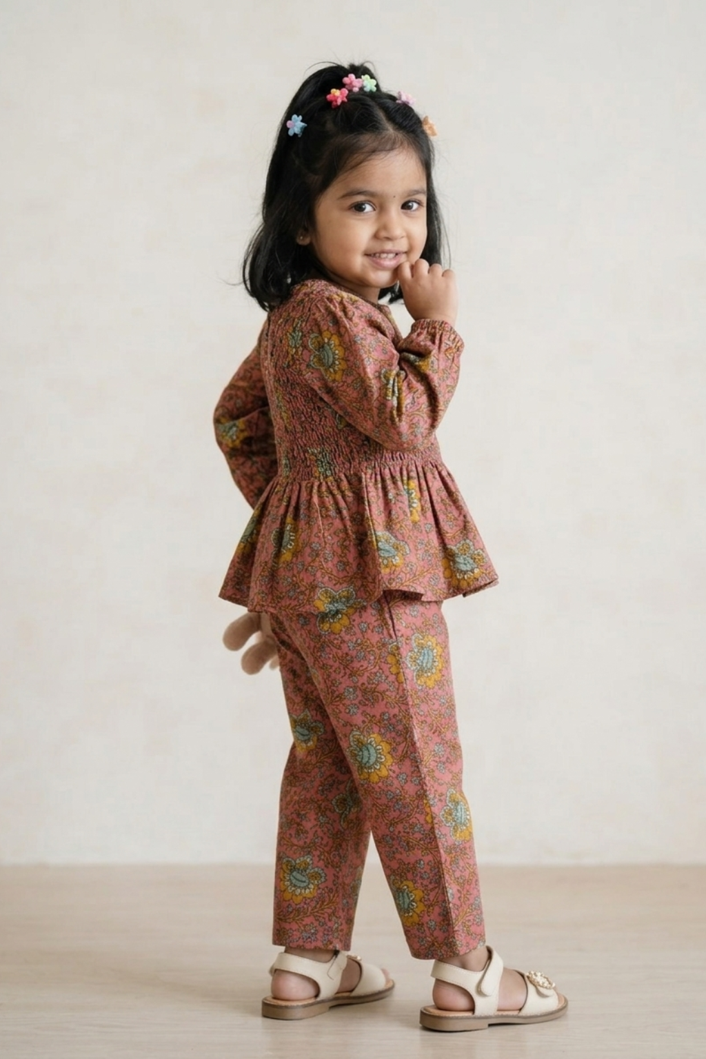 Blush Blossom Cotton Co-ord Set