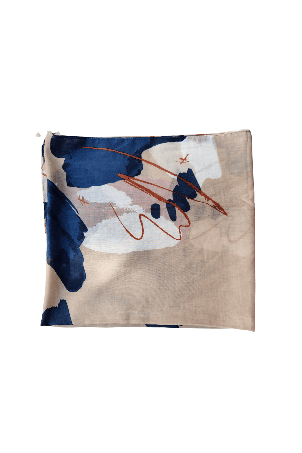 Abstract Pattern Long Scarf - SAFEERA